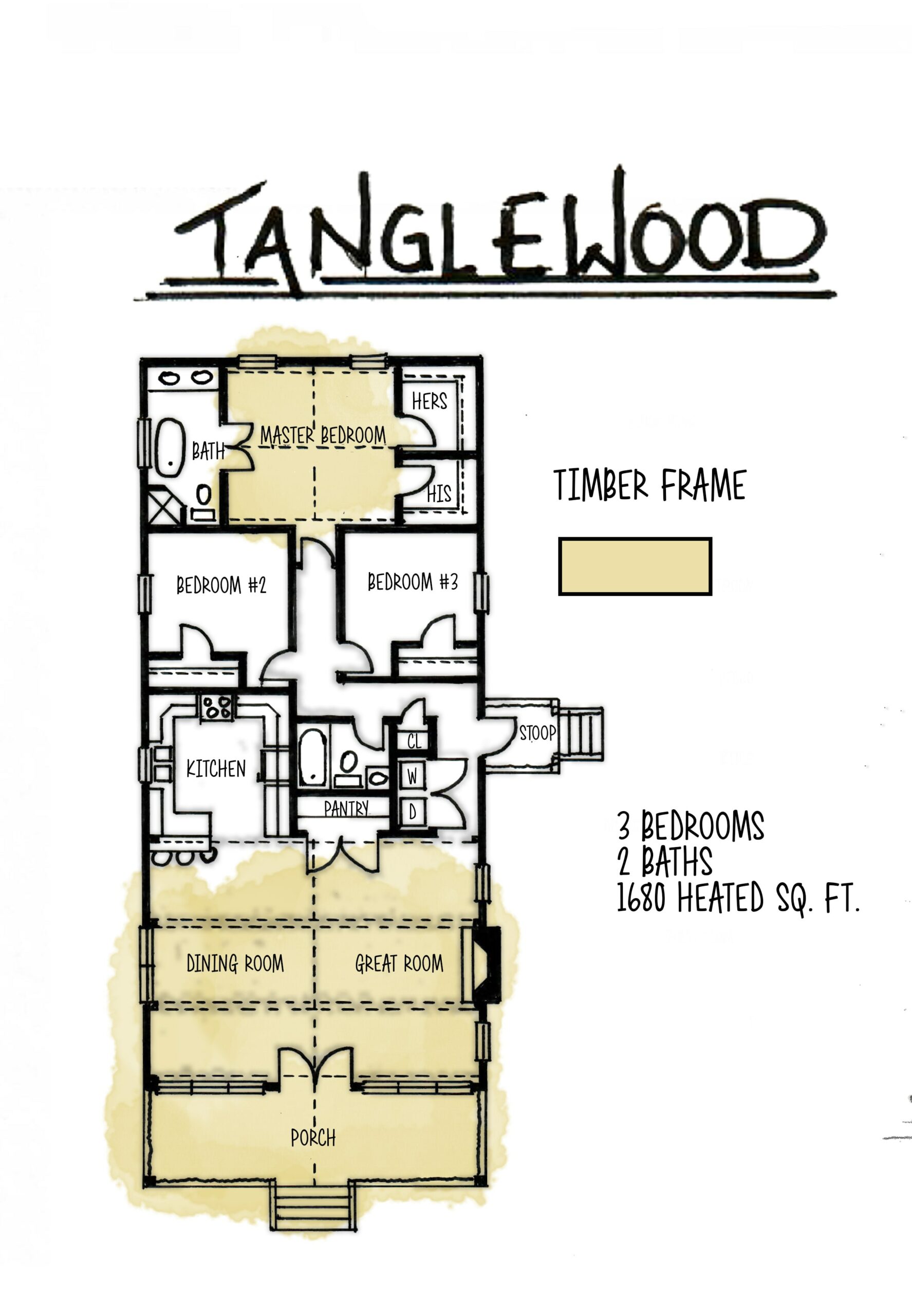 September 2017 Design of the Month "Tanglewood" $90,637 tangle wood floor plan scaled Hearthstone Homes