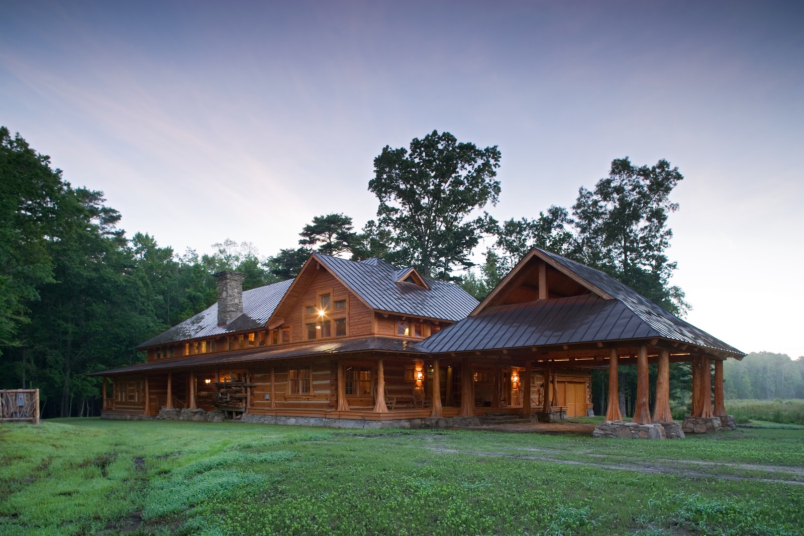 Luxury Log Homes + Timber Frame Homes you won't believe actually exist Agostini Walterboro Lodge 1 1 Hearthstone Homes