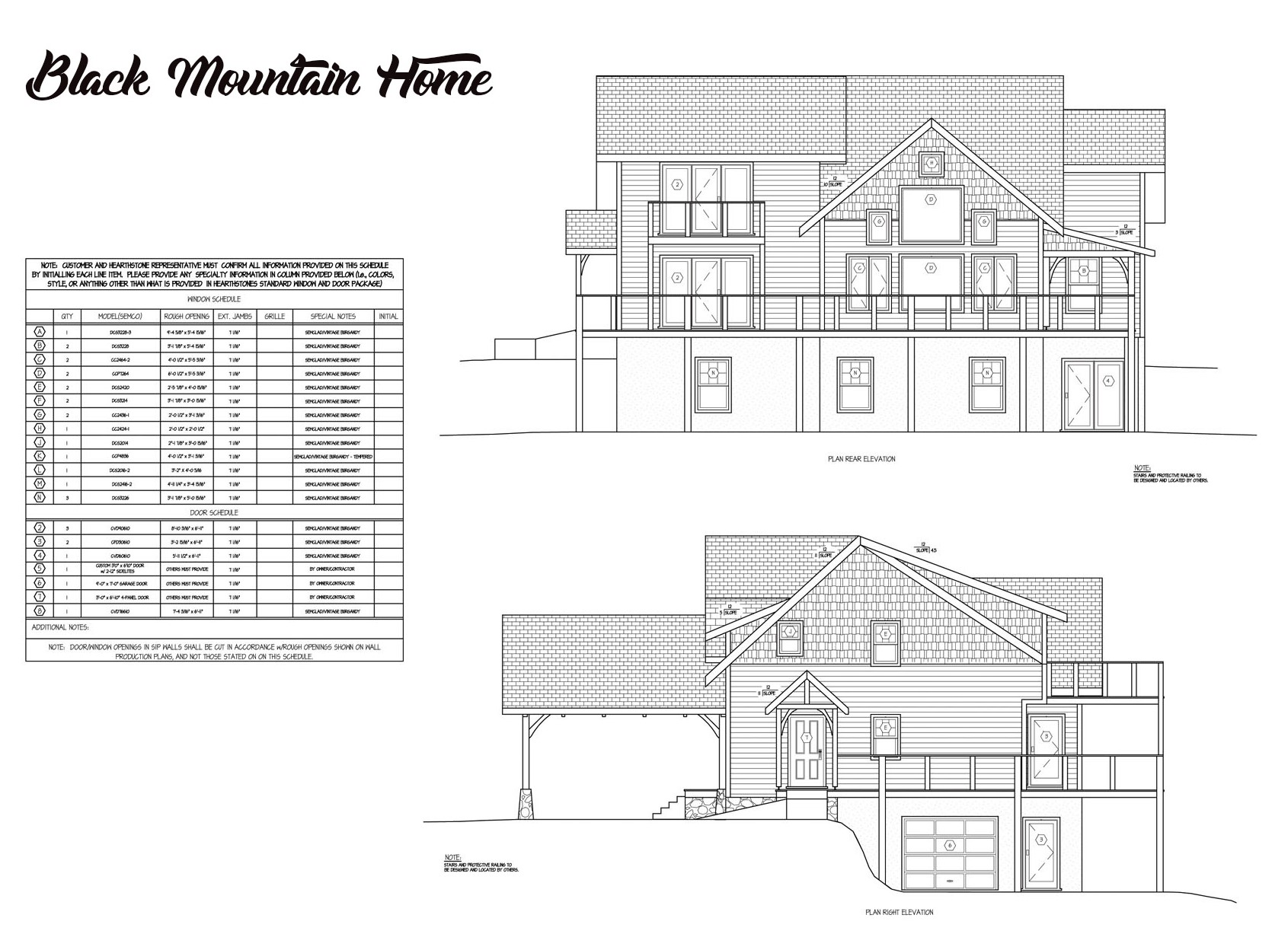 November 2018 Design of the Month "Black Mountain" plan4 0. edit Hearthstone Homes