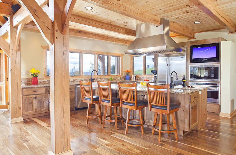Log Home vs. Timber Frame Home Costs In 2019 Bailey1 Hearthstone Homes