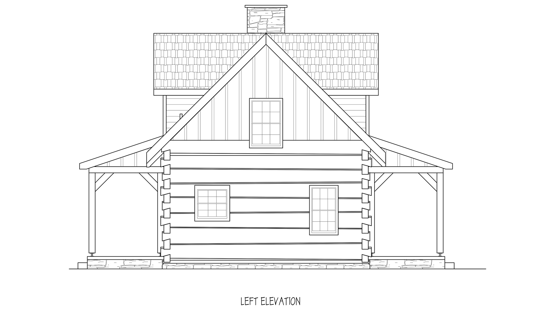 Featured Plan Spring 2018 Powers Left Elevation Hearthstone Homes