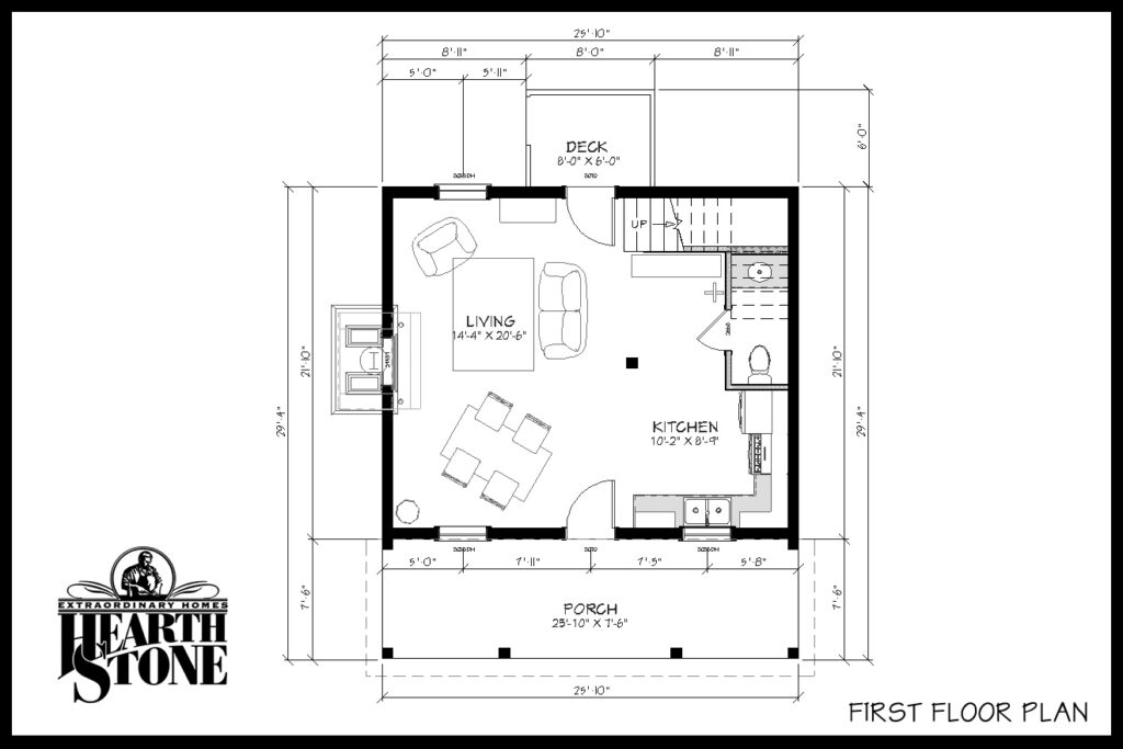 February Design Of The Month FirstFloorPlan Hearthstone Homes