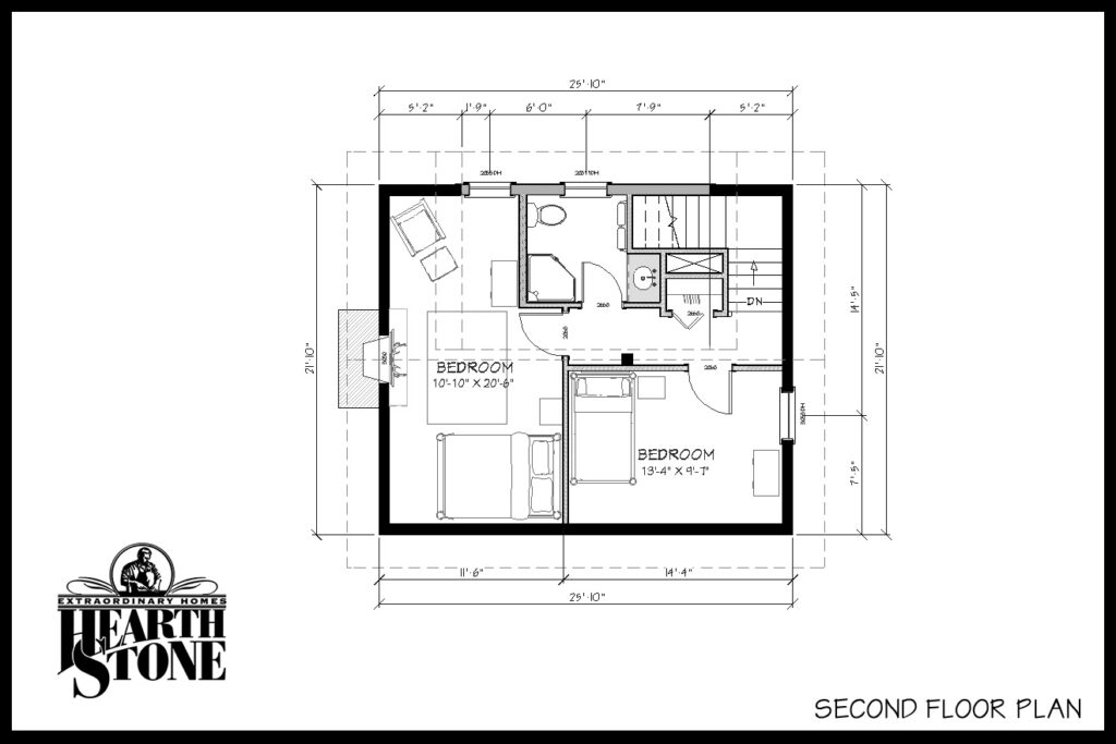 February Design Of The Month SecondFloorPlan Hearthstone Homes