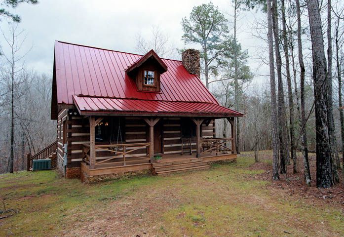 Lake Haven 1400 Metal Roof cabin4 Hearthstone Homes