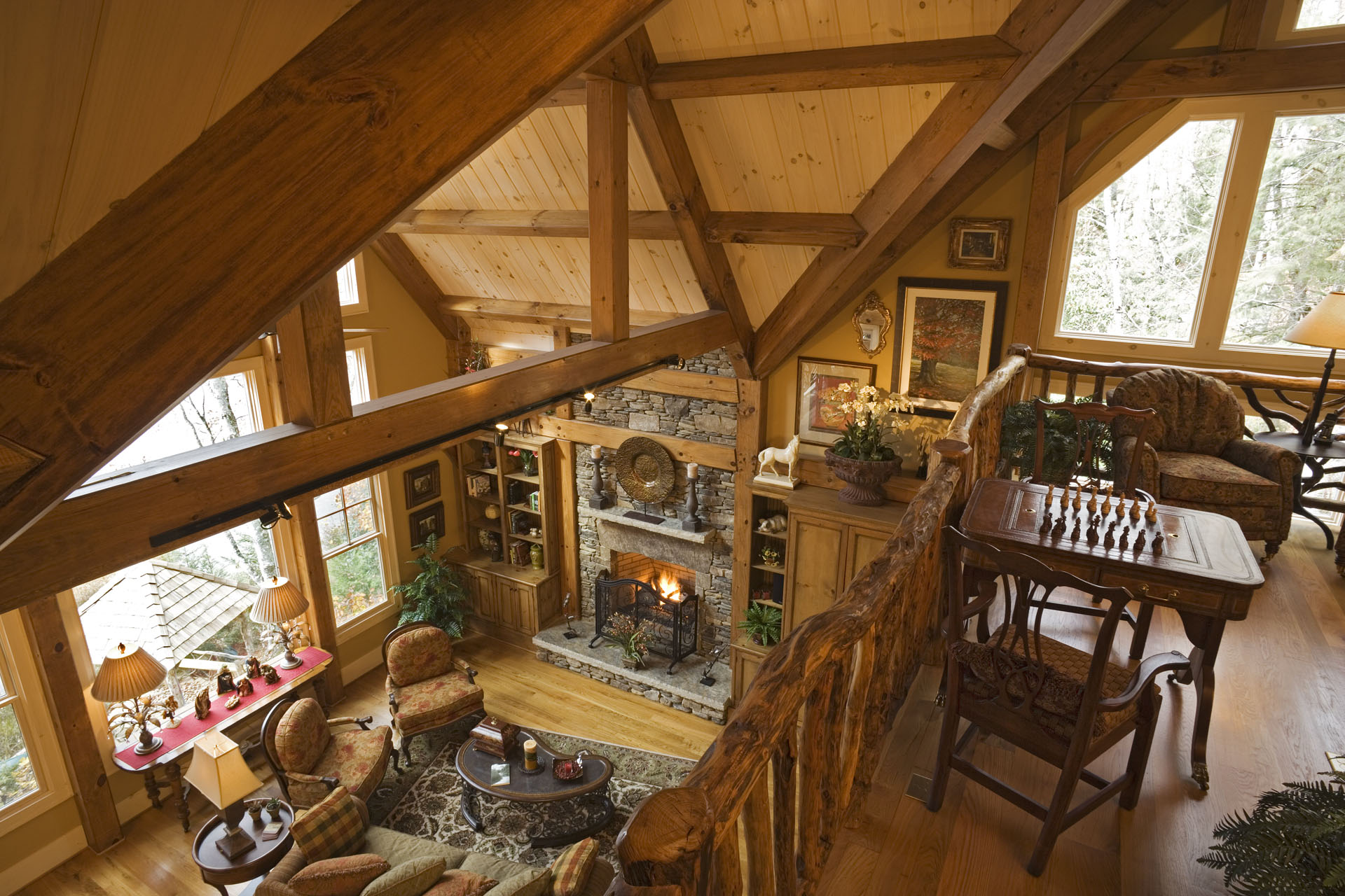 Timber Frame Homes by Hearthstone Homes, image size:1920x1280