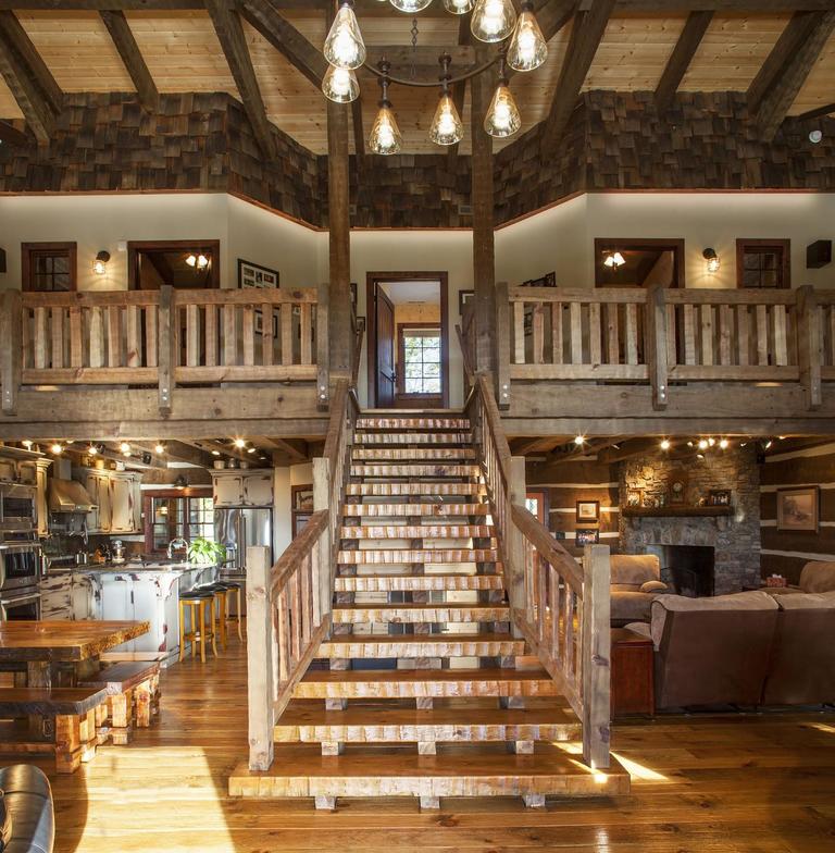 Luxury Log Homes + Timber Frame Homes you won't believe actually exist thompson15 0 Hearthstone Homes